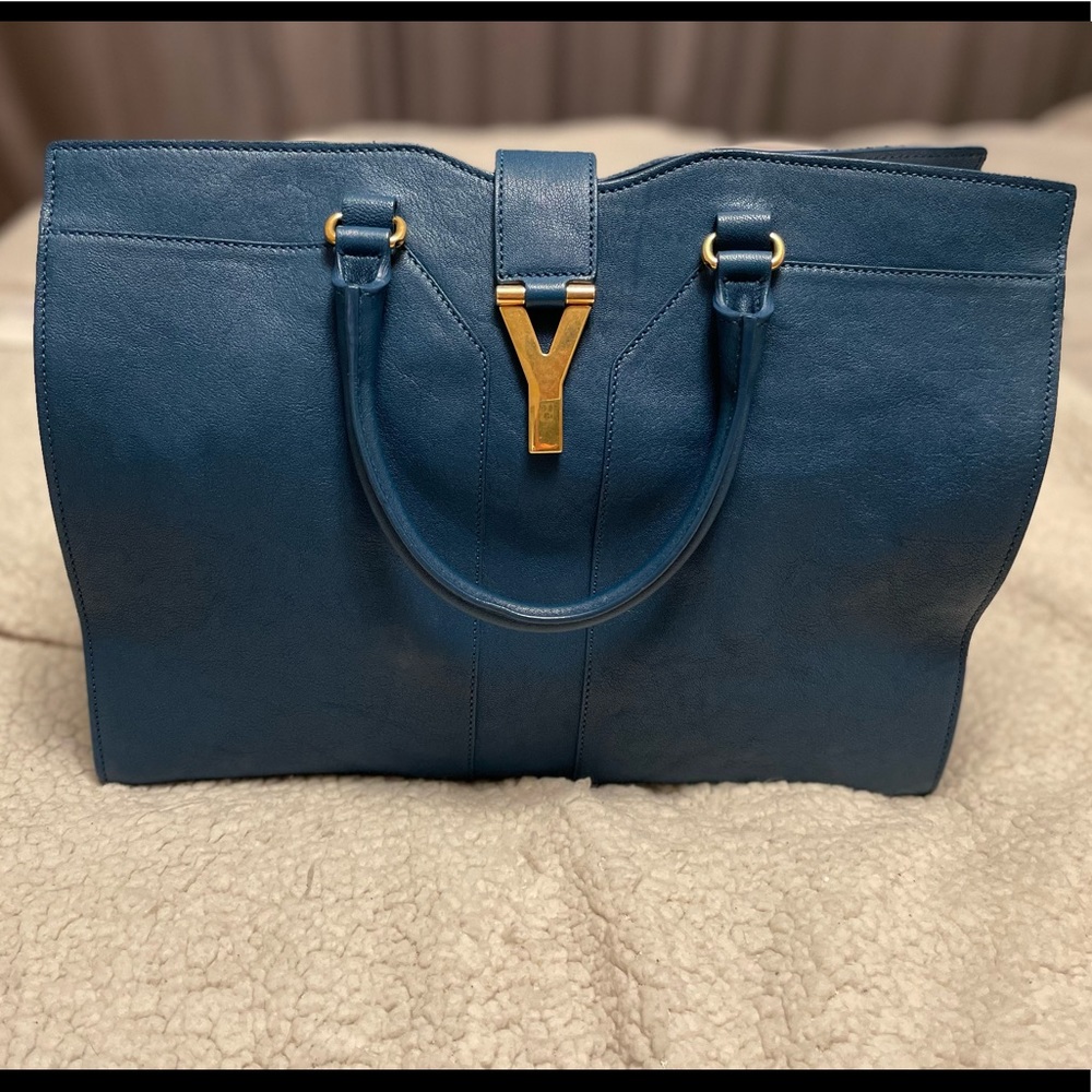 YSL Cabas Chyc, Large-Authentic